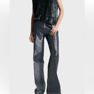 H&M Shimmering  Wide Leg Pants